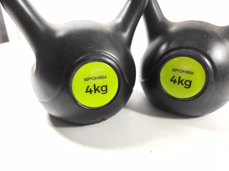 SPOKEY KETLA, KETTLEBELL 4 KG 2 SZTUKI BN