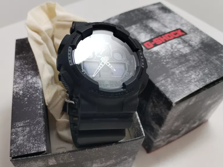 ZEGAREK CASIO G-SHOCK GA-100-1A1ER 20BAR HOLOGRAM