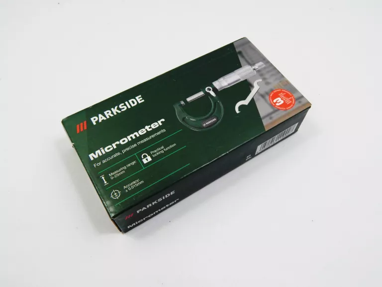 MIKROMETR PARKSIDE 0-25 MM