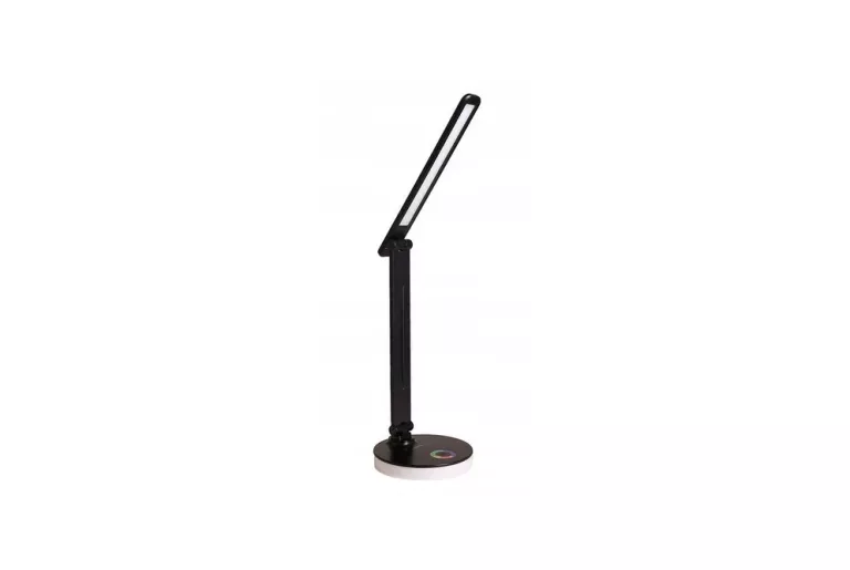 WSPANIAŁA LAMPKA BIURKOWA RGB SMUKEE CZARNA 58CM 3 BARWY ŚWIATŁA IDEAŁ