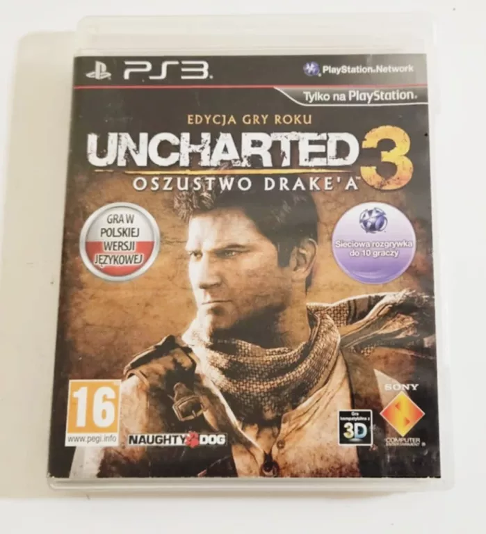 GRA NA PLAYSTATION 3 UNCHARTED 3 OSZUSTWO DRAKE'A