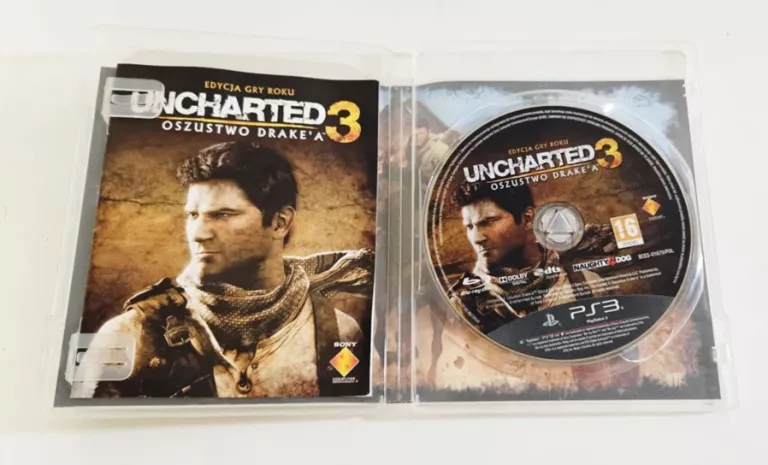 GRA NA PLAYSTATION 3 UNCHARTED 3 OSZUSTWO DRAKE'A