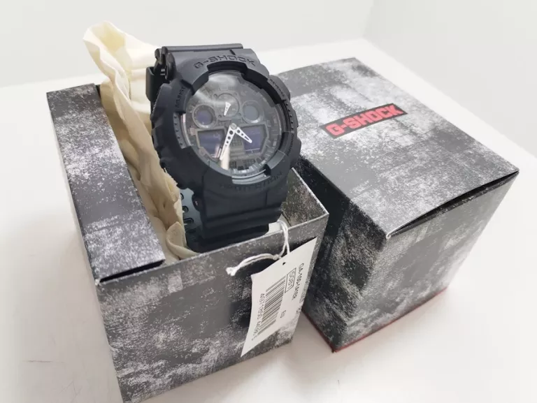ZEGAREK CASIO G-SHOCK GA-100-1A1ER 20BAR HOLOGRAM