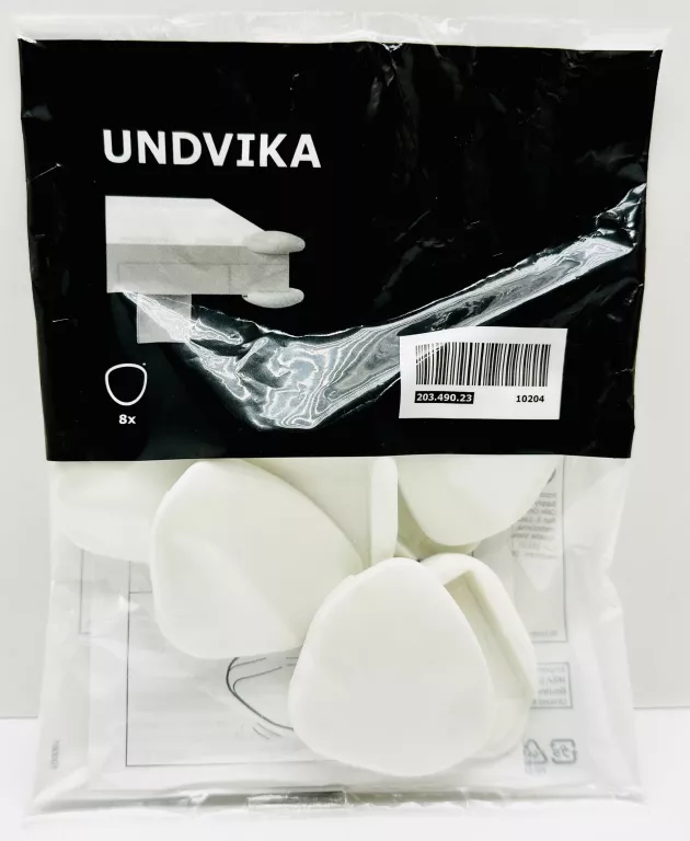 ZABEZPIECZENIE OCHRANIACZ KRAWĘDZI STOŁU NAROŻNIKÓW IKEA UNDVIKA BIAŁY 8X
