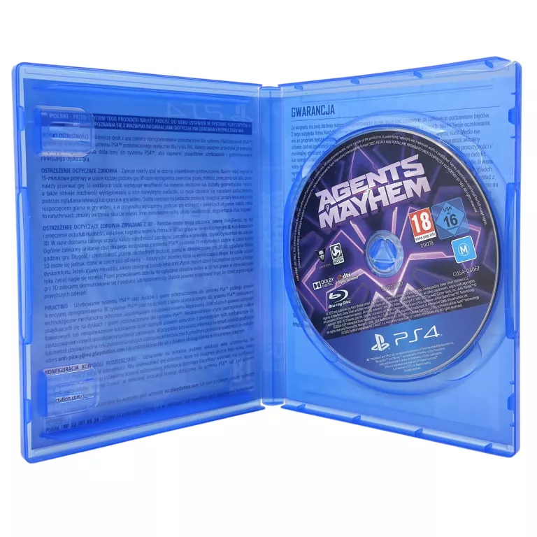 PS4 AGENTS OF MAYHEM