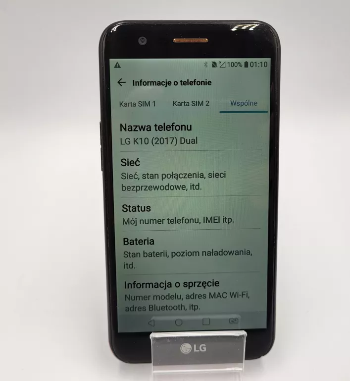 TELEFON LG K10 2017 2GB/16GB 13MPX DUAL SIM