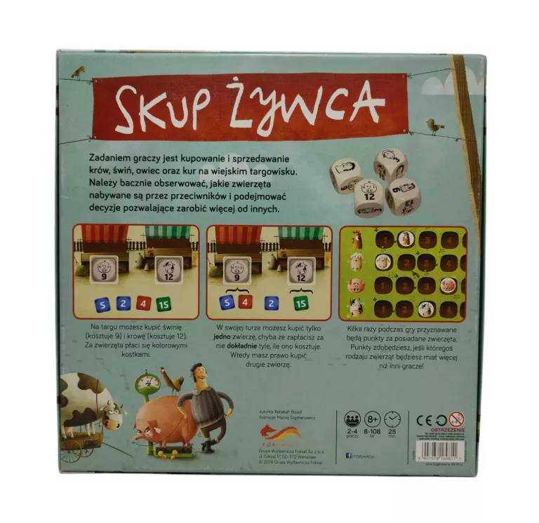 GRA PLANSZOWA FOXGAMES SKUP ŻYWCA