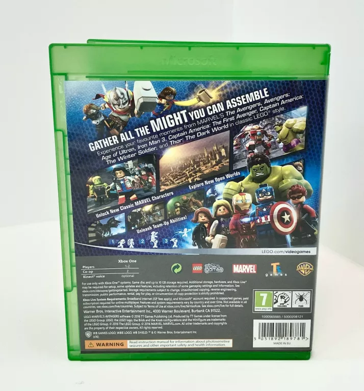 XBOXE ONE LEGO MARWEL AVENGERS