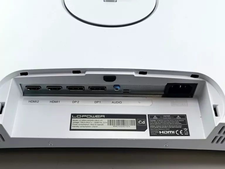 MONITOR LCD LC-POWER LC-M34-UWQHD-100-C-V3 34 " 1024 X 768 PX VA