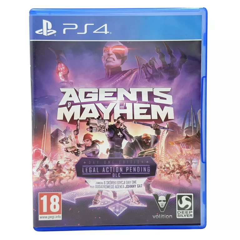 PS4 AGENTS OF MAYHEM