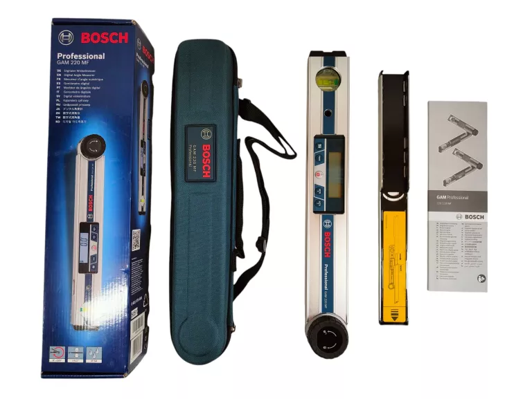 KĄTOMIERZ CYFROWY BOSCH GAM 220 MF PROFESSIONAL