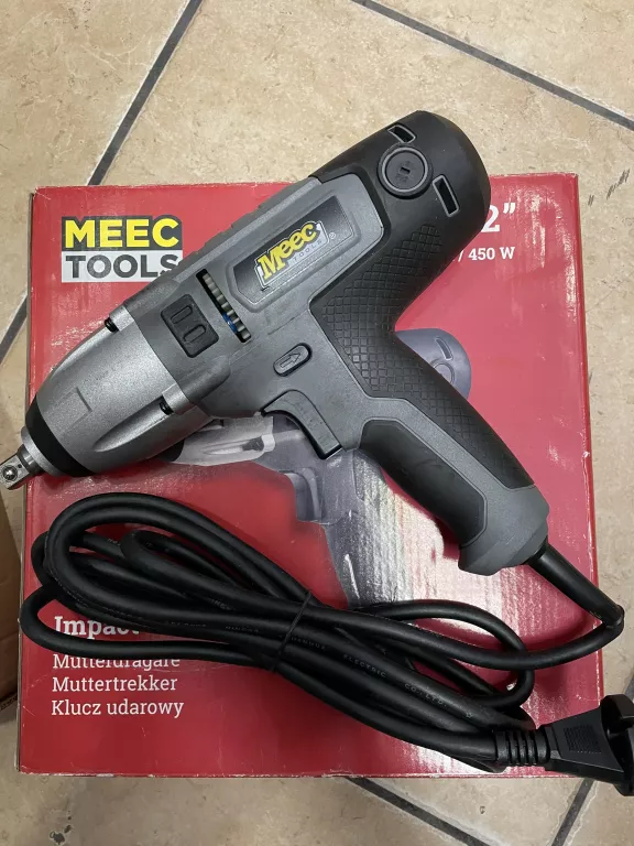 KLUCZ ELEKTRYCZNY UDAROWY MEEC TOOLS 400NM 1/2