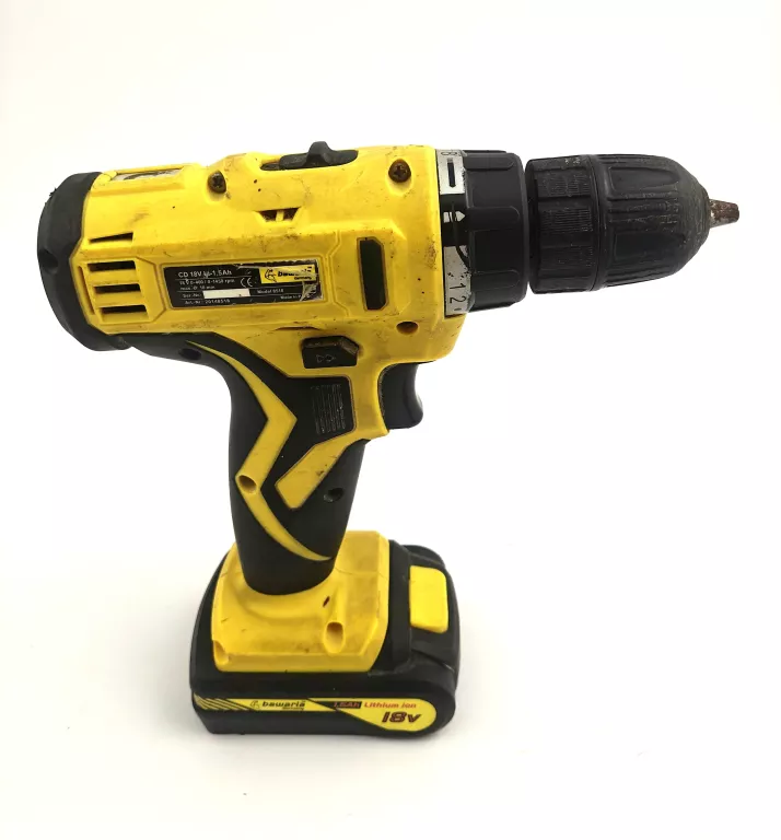 WKRETARKA AKUMULATOROWA BAWARIA MODEL 8518 18V Z ŁADOWARKĄ