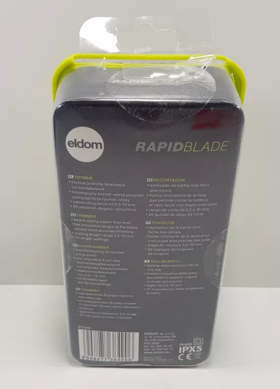 TRYMER ELDOM MT500Z RAPIDBLADE