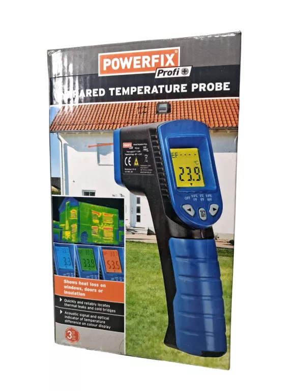 TERMOMETR NA PODCZERWIEŃ POWERFIX PROFI+