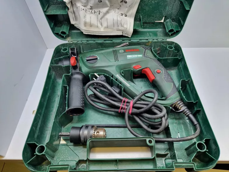 MŁOTOWIERTARKA BOSCH PBH 2100 SRE +WALIZKA