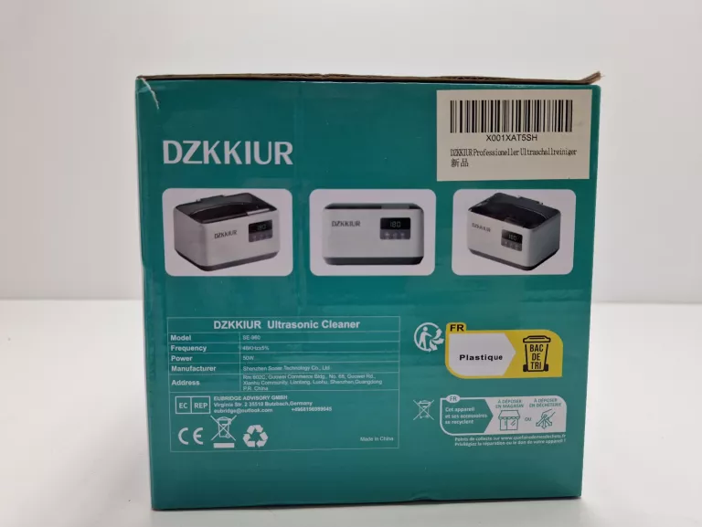 DZKKIUR MYJKA ULTRADŹWIĘKOWA 650 ML