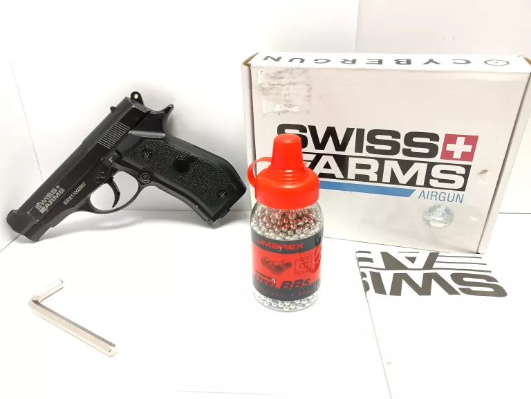 WIATRÓWKA CYBERGUN SWISS ARMS P84 FULL METAL 4,5 MM