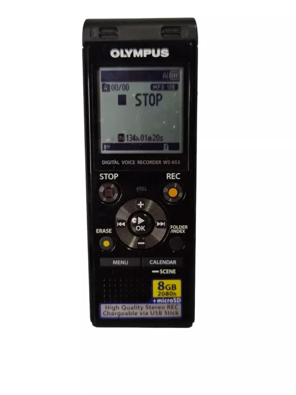 DYKTAFON OLYMPUS WS-853 E1