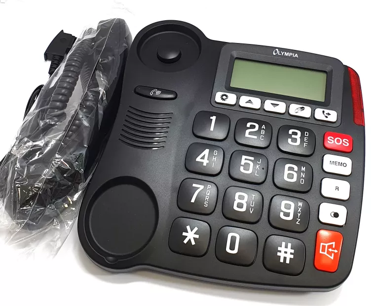 TELEFON PRZEWODOWY OLYMPIA 4520 - CZARNY