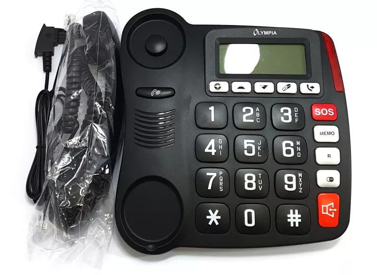 TELEFON PRZEWODOWY OLYMPIA 4520 - CZARNY