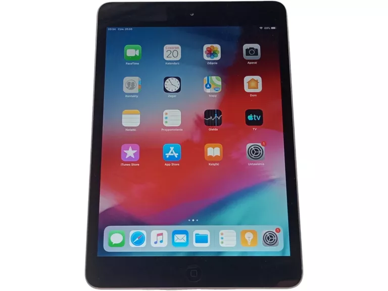 TABLET APPLE IPAD MINI 2 GEN A1489 7,9'' 1/32GB 80% WIFI RETINA SREBRNY