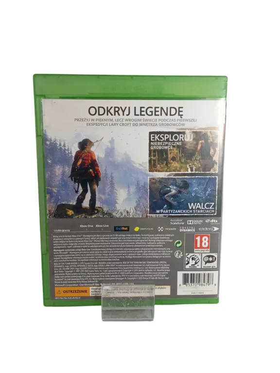 XBOX ONE RISE OF THE TOMB RAIDER GRA XONE SERIES X
