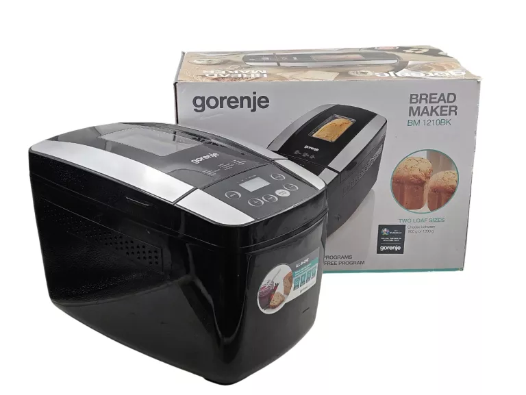 WYPIEKACZ DO CHLEBA GORENJE BM1210BK 800W