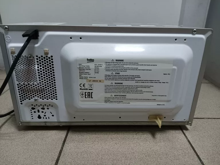 KUCHENKA MIKROFALOWA BEKO MGC20100S