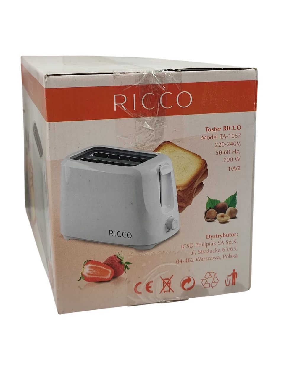 toster-ricco-rt-77-bialy-700-w-ean-gtin-5906970068789