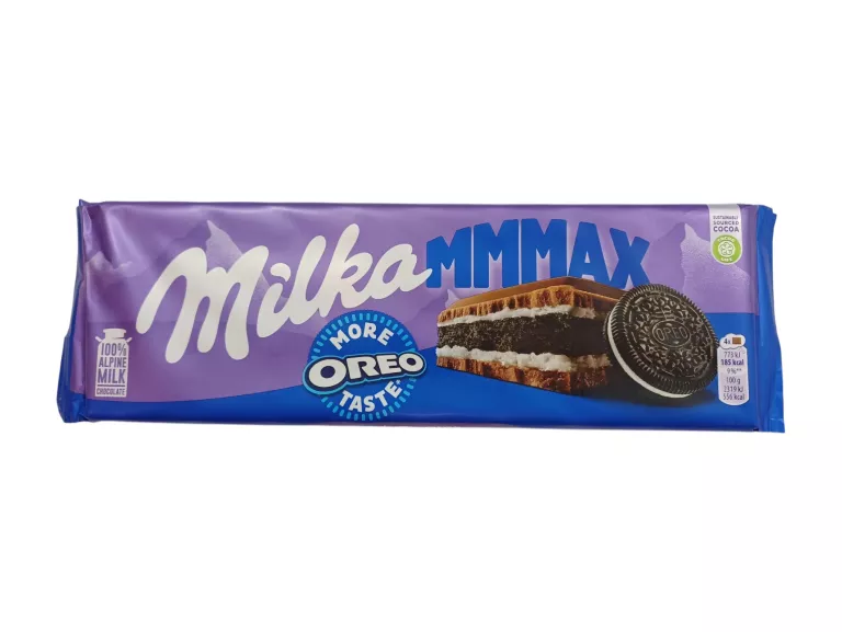 CZEKOLADA MLECZNA CIASTECZKA OREO MILKA 300G