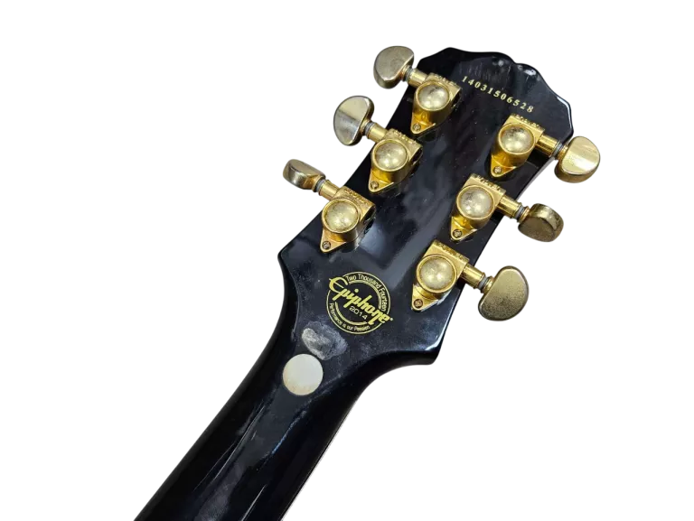 GITARA ELEKTRYCZNA EPIPHONE LP CUSTOM PRO EB + MARSHALL MICROSTACK MS-4