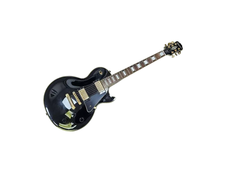 GITARA ELEKTRYCZNA EPIPHONE LP CUSTOM PRO EB + MARSHALL MICROSTACK MS-4