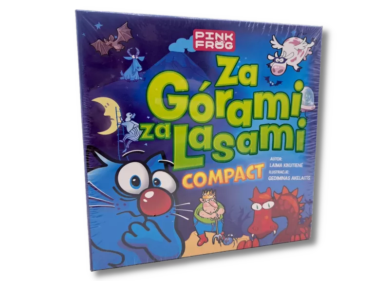 GRA PLANSZOWA PINK FROG ZA GÓRAMI ZA LASAMI COMPACT