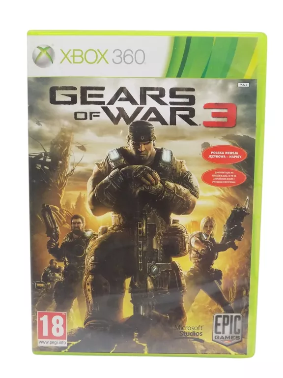 GRA NA XBOX 360 GEARS OF WAR 3
