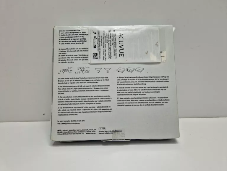 SOCZEWKI KONTAKTOWE JEDNODNIOWE ACUVUE OASYS 1-DAY 90 SZT BC 8,5 MOC -3,75