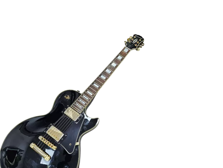GITARA ELEKTRYCZNA EPIPHONE LP CUSTOM PRO EB + MARSHALL MICROSTACK MS-4