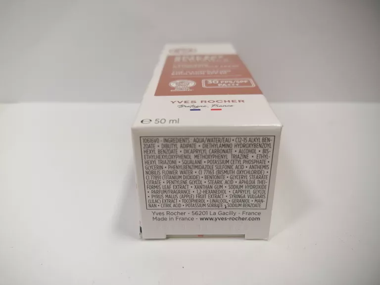 YVES ROCHER EMULSJA ROZŚWIETLAJĄCA SPF 30 ANTI-AGE GLOBAL RADIANCE 50 ML