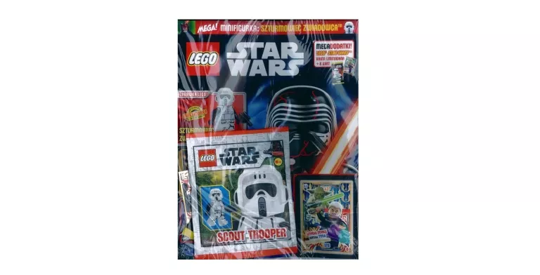 LEGO MAGAZYN STAR WARS KOMIKS 8/2023 + FIGURKA SCOUT TROOPER