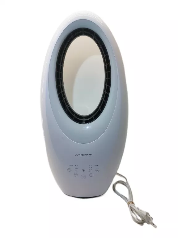 WENTYLATOR DOMOWY PODŁOGOWY OSCYLACJA TIMER NOWOCZESNY BEZŁOPATKOWY PILOT
