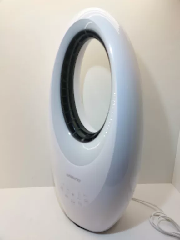 WENTYLATOR DOMOWY PODŁOGOWY OSCYLACJA TIMER NOWOCZESNY BEZŁOPATKOWY PILOT
