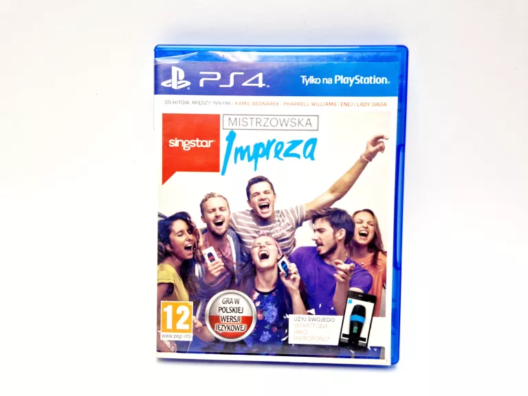 GRA PS4 SINGSTAR MISTRZOWSKA IMPREZA