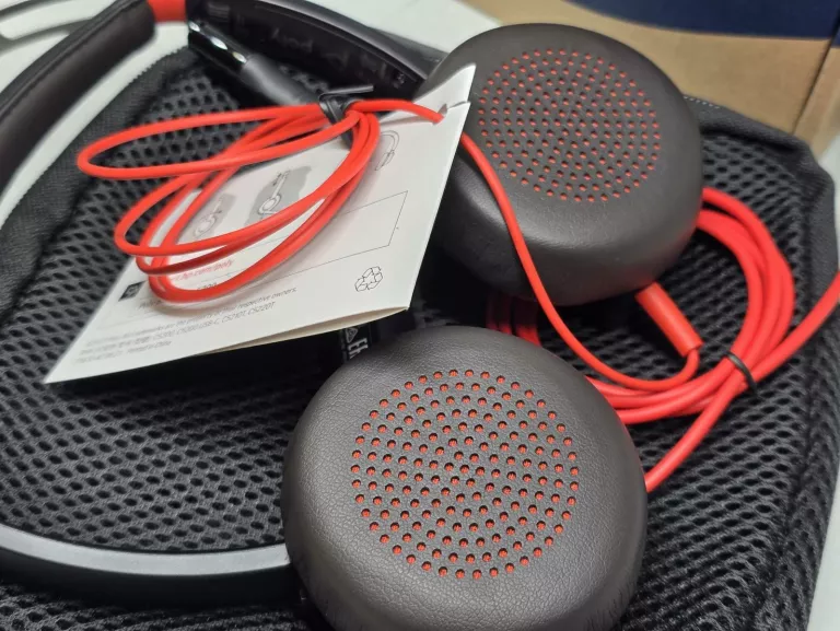 SŁUCHAWKI Z MIKROFONEM POLY BLACKWIRE 5220 STEREO TELEMARKETING