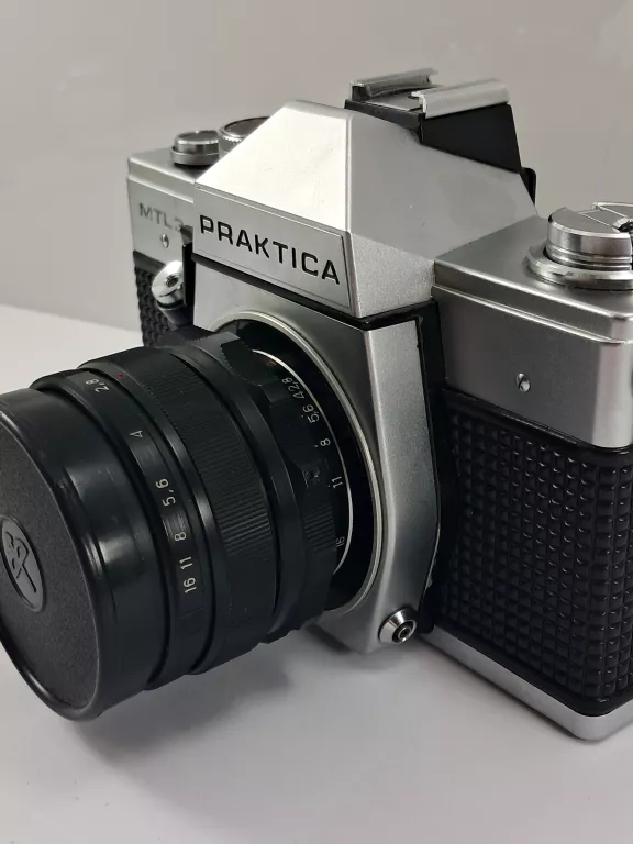 APARAT LUSTRZANKA PRAKTICA MTL3+ OBIKTYW MIR 1B + POKROWIEC