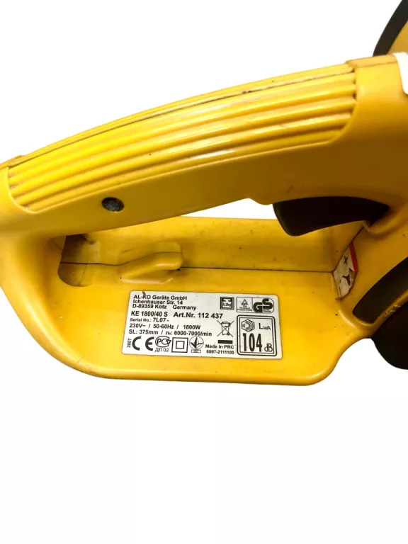 PIŁA ELEKTRYCZNA AL-KO KE 1800/40 S 1800W