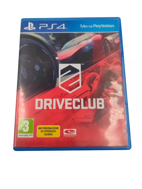 DRIVECLUB PS4