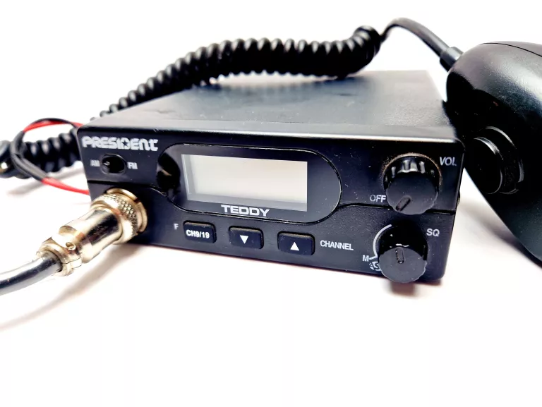 CB RADIO PRESIDENT TEDDY Z GRUSZKĄ