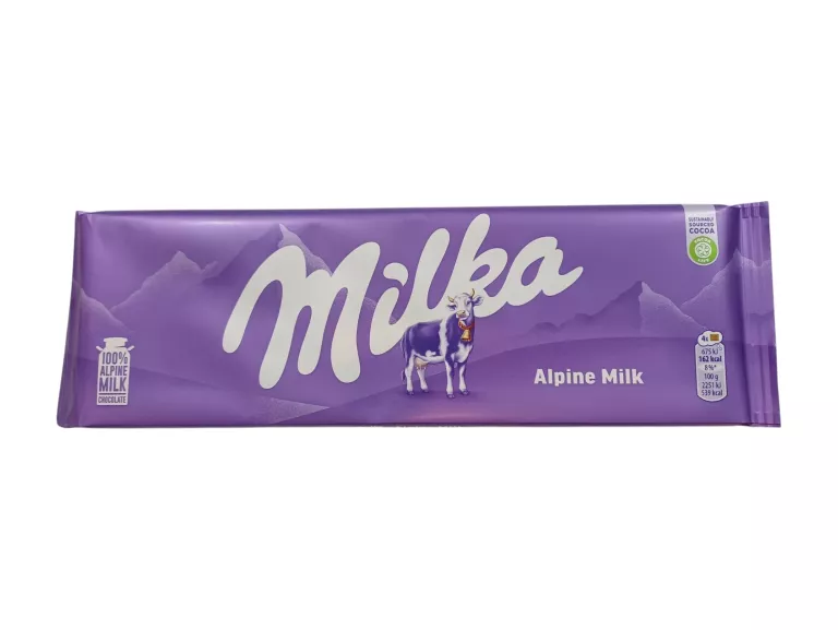 CZEKOLADA MLECZNA MILKA ALPINE MILK DUŻE OPAKOWANIE 270G