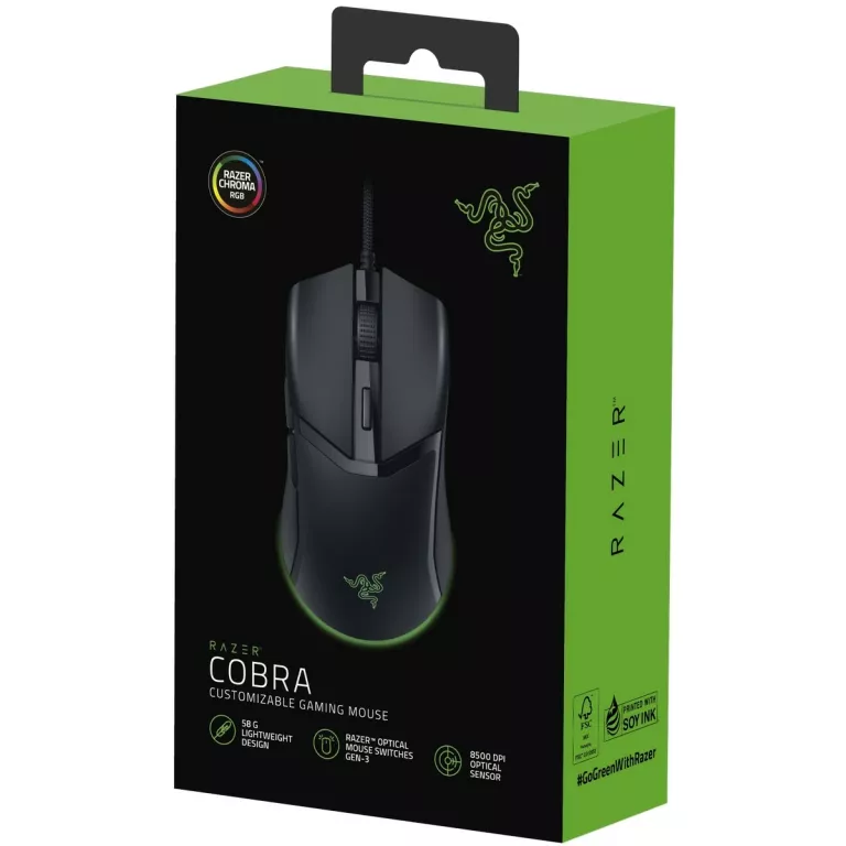 MYSZKA PRZEWODOWA DLA GRACZY RAZER COBRA