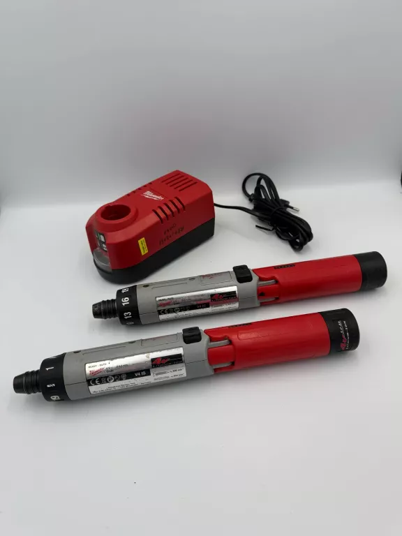 WKRĘTARKA AKUMULATOROWA MILWAUKEE V4 IS-32C X2 + ŁADOWARKA V4C